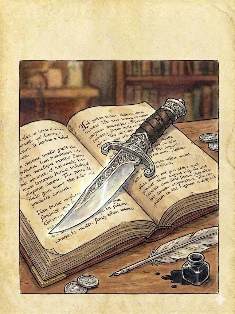 Copertă colecție Cutitul de argint